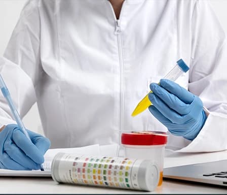 Pharmaceutical toxicology services conducting drug safety testing